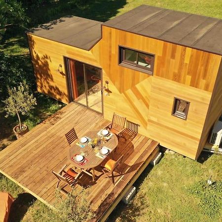 Tiny House Atypique Tout Confort 4 Pers Jardin ลา การ์ด ภายนอก รูปภาพ