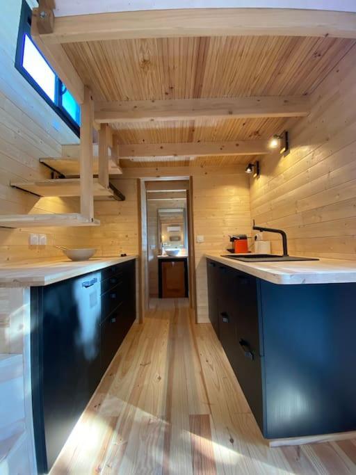 Tiny House Atypique Tout Confort 4 Pers Jardin ลา การ์ด ภายนอก รูปภาพ