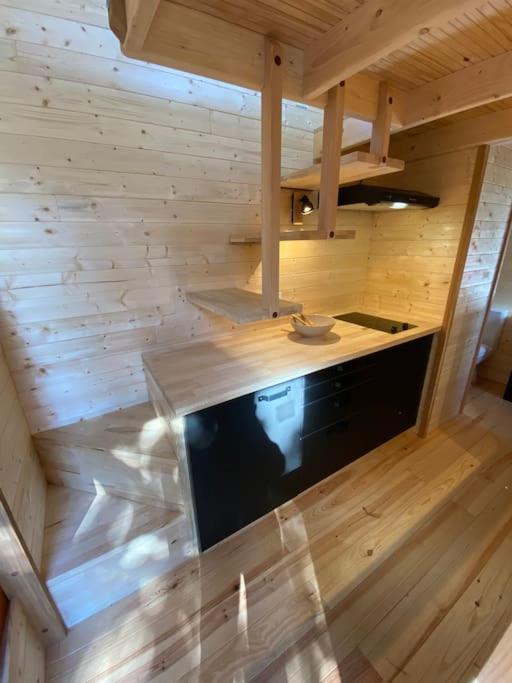 Tiny House Atypique Tout Confort 4 Pers Jardin ลา การ์ด ภายนอก รูปภาพ