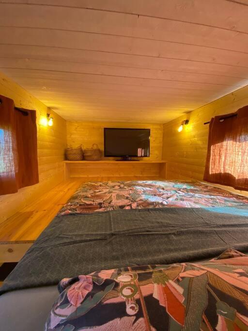 Tiny House Atypique Tout Confort 4 Pers Jardin ลา การ์ด ภายนอก รูปภาพ